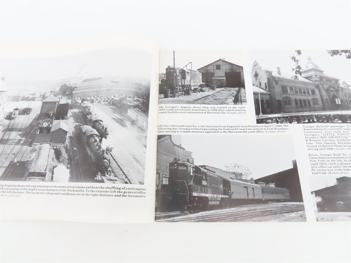 Georgia Railroad Album by W. Forrest Beckum, Jr. &amp; Albert M. Langley, Jr. SC Bk