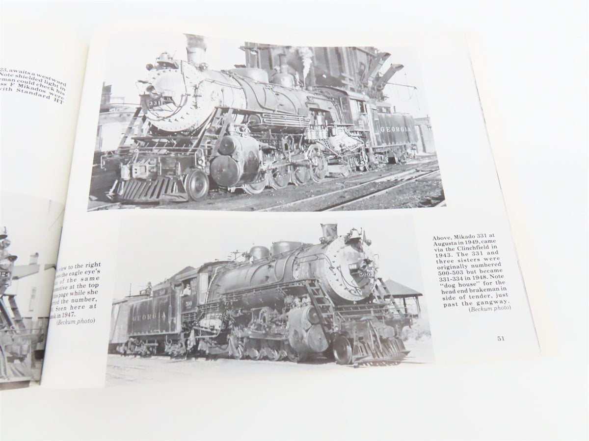 Georgia Railroad Album by W. Forrest Beckum, Jr. &amp; Albert M. Langley, Jr. SC Bk