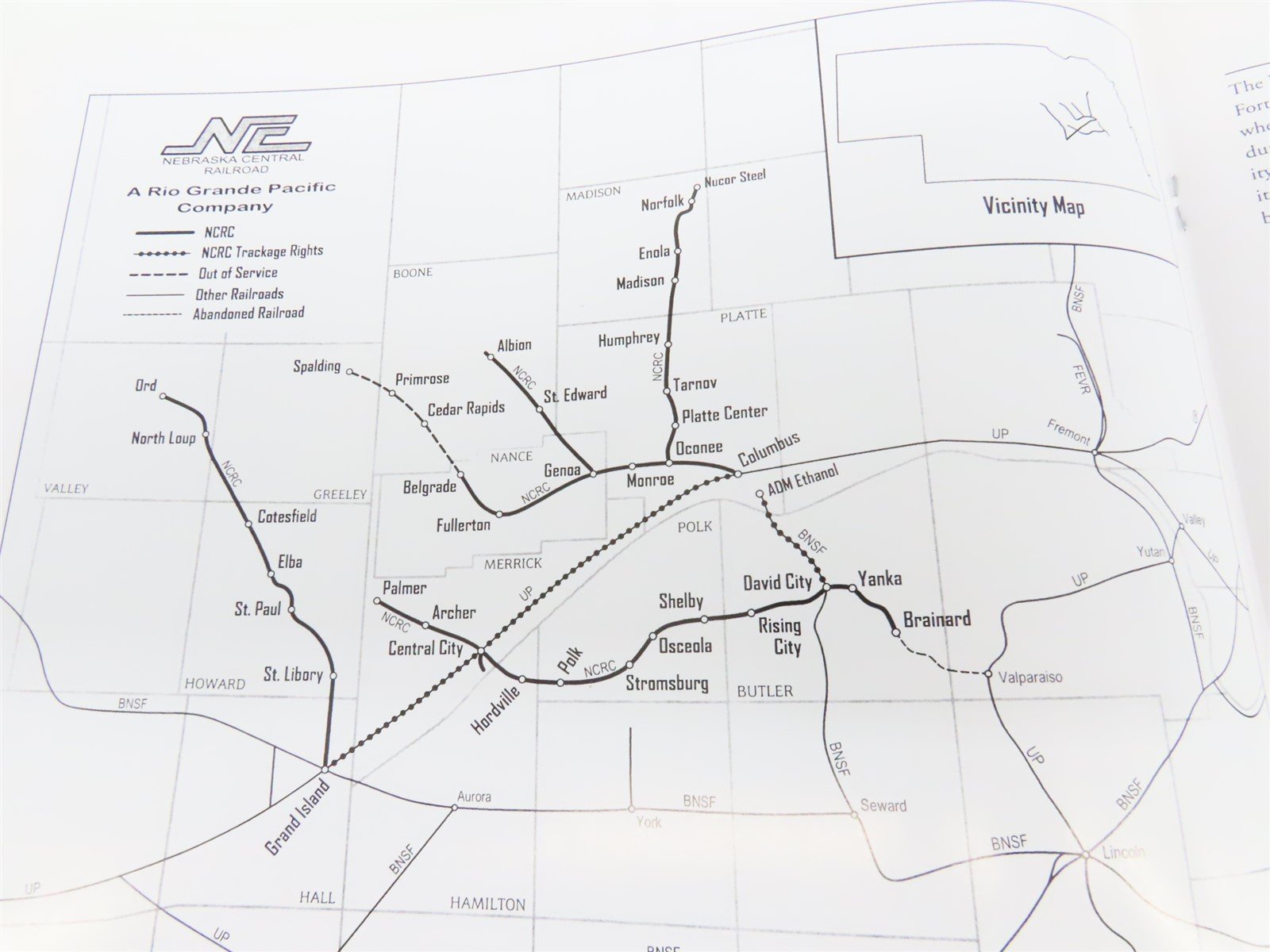 Union Pacific Yellow, Nebraska Central Red by Bartels & Reisdorff ©2009 SC Book