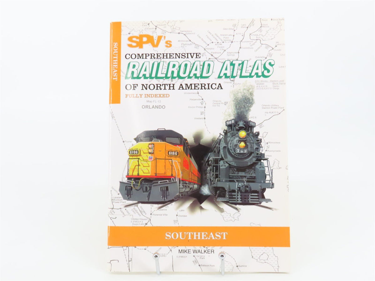 SPV&#39;s Comprehensive Railroad Atlas - Southeast by Mike Walker ©1999 SC Book