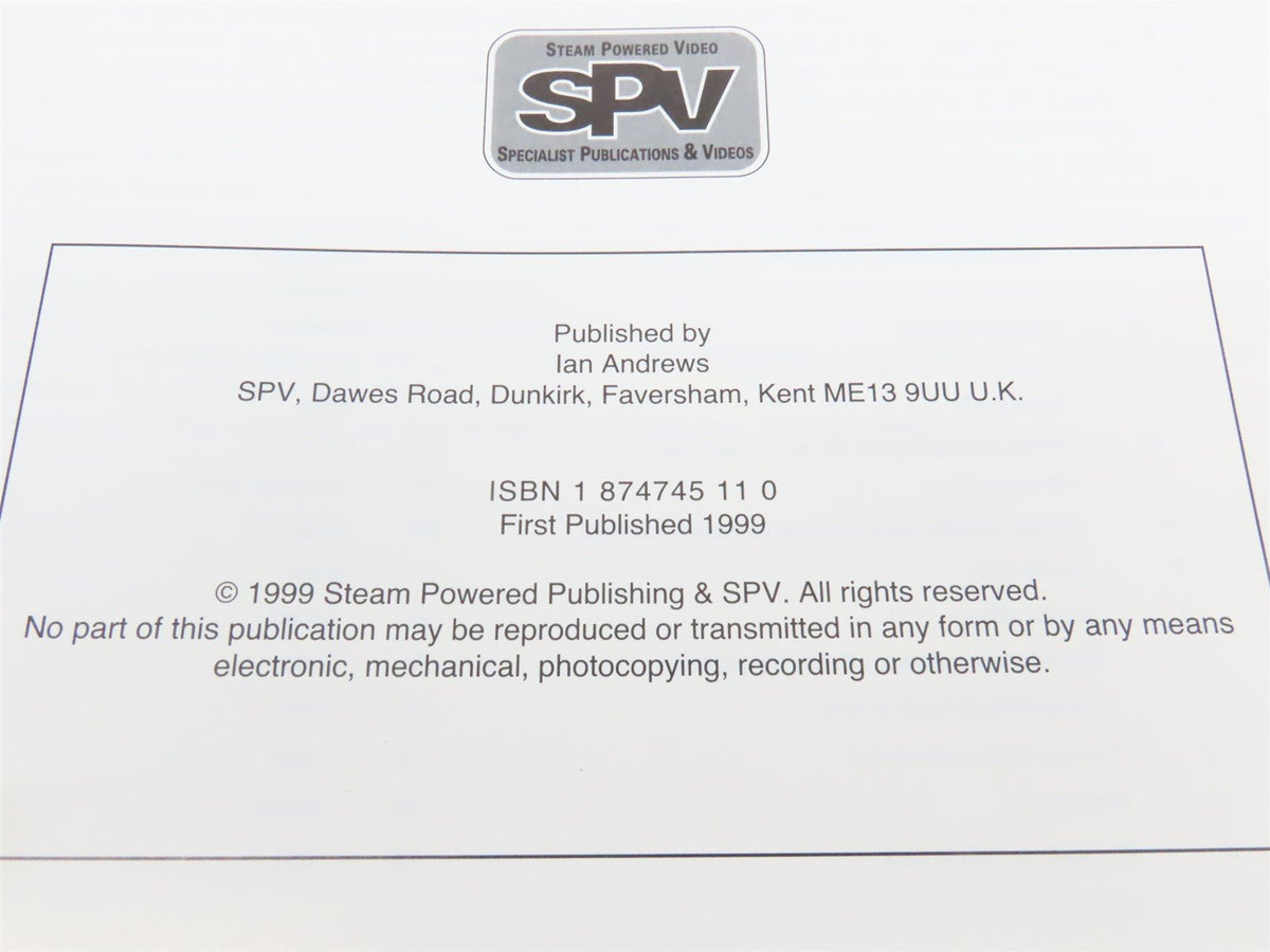 SPV&#39;s Comprehensive Railroad Atlas - Southeast by Mike Walker ©1999 SC Book