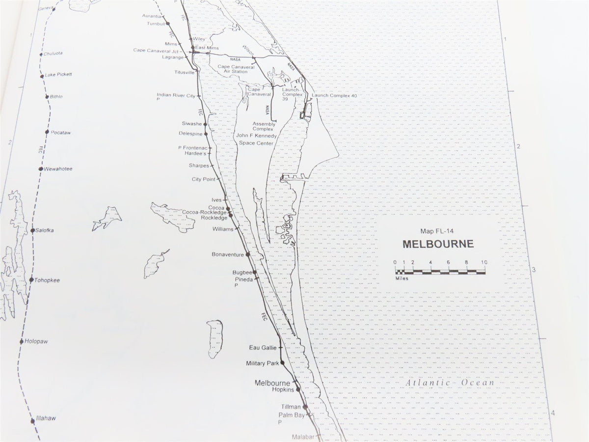 SPV&#39;s Comprehensive Railroad Atlas - Southeast by Mike Walker ©1999 SC Book