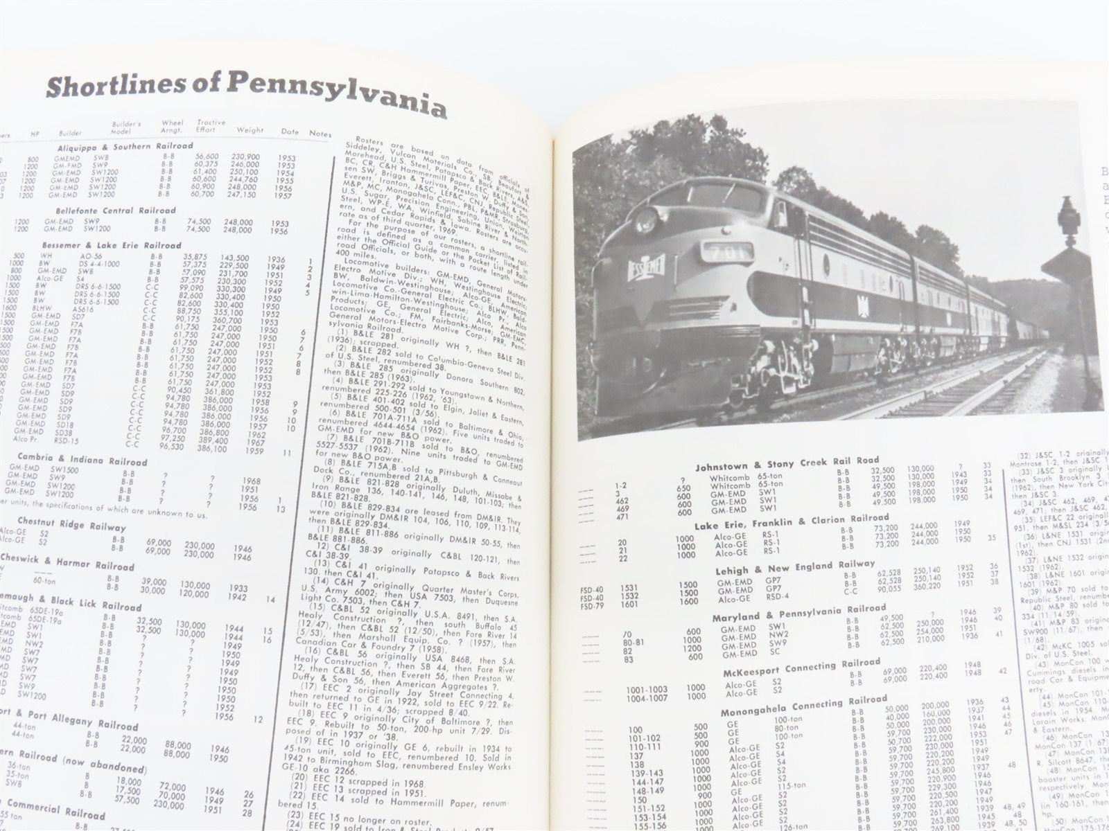 Diesel Locomotive Rosters - The Railroad Magazine Series - by Sy Reich SC Book