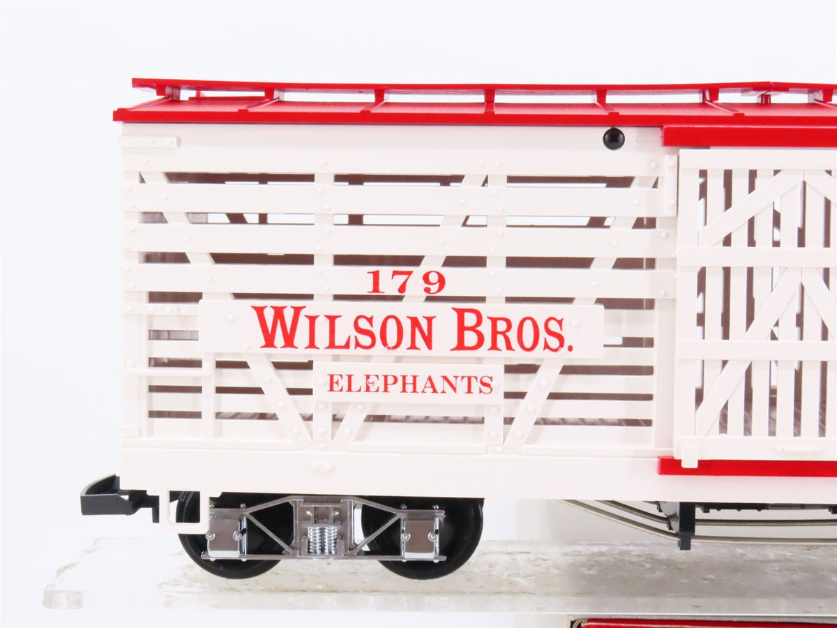 G Scale LGB 4068-DG Wilson Bros. Elephants Stock Car #179