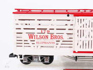 G Scale LGB 4068-DG Wilson Bros. Elephants Stock Car #179