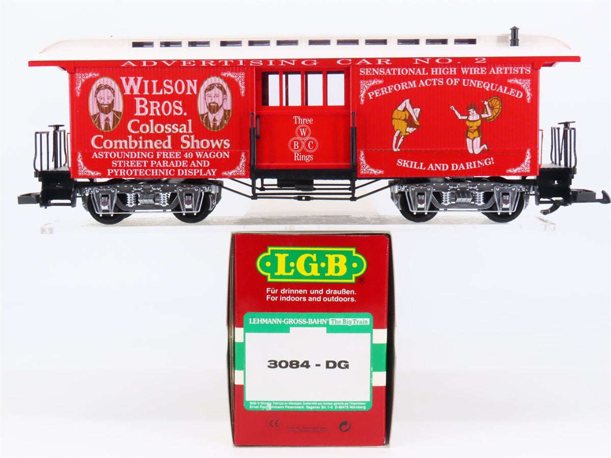 G Scale LGB 3084-DG Wilson Bros. Advertising Baggage Passenger Car #2