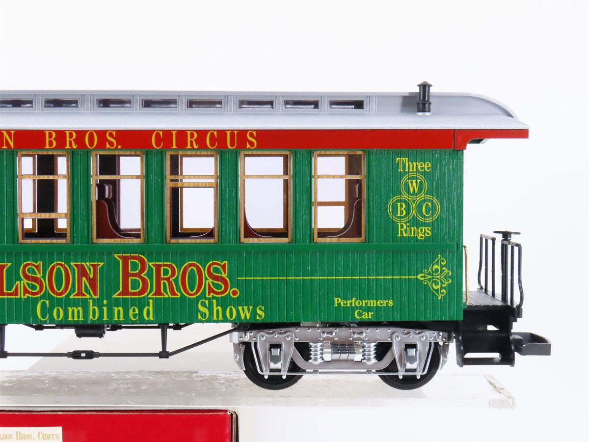 G Scale LGB 3180-DG Wilson Bros. Performers Coach Passenger Car #53