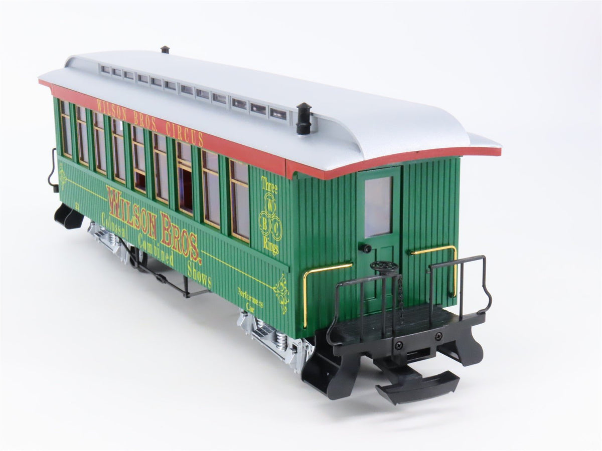 G Scale LGB 3180-DG Wilson Bros. Performers Coach Passenger Car #53