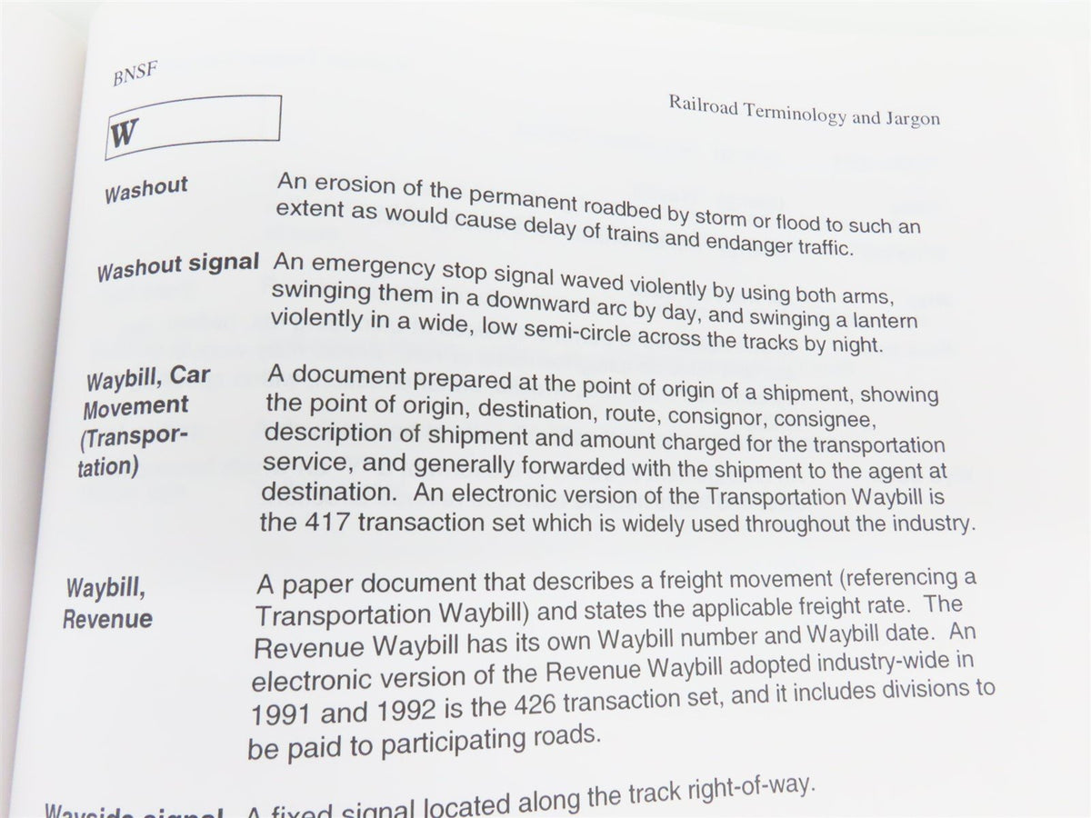 Railroad Terminology &amp; Jargon: BNSF Railway Employee &amp; Organization Development