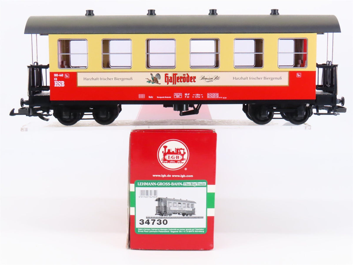 G Scale LGB 34730 HSB Harzer Schmalspurbahnen &quot;Hasseröder Beer&quot; Coach Passenger