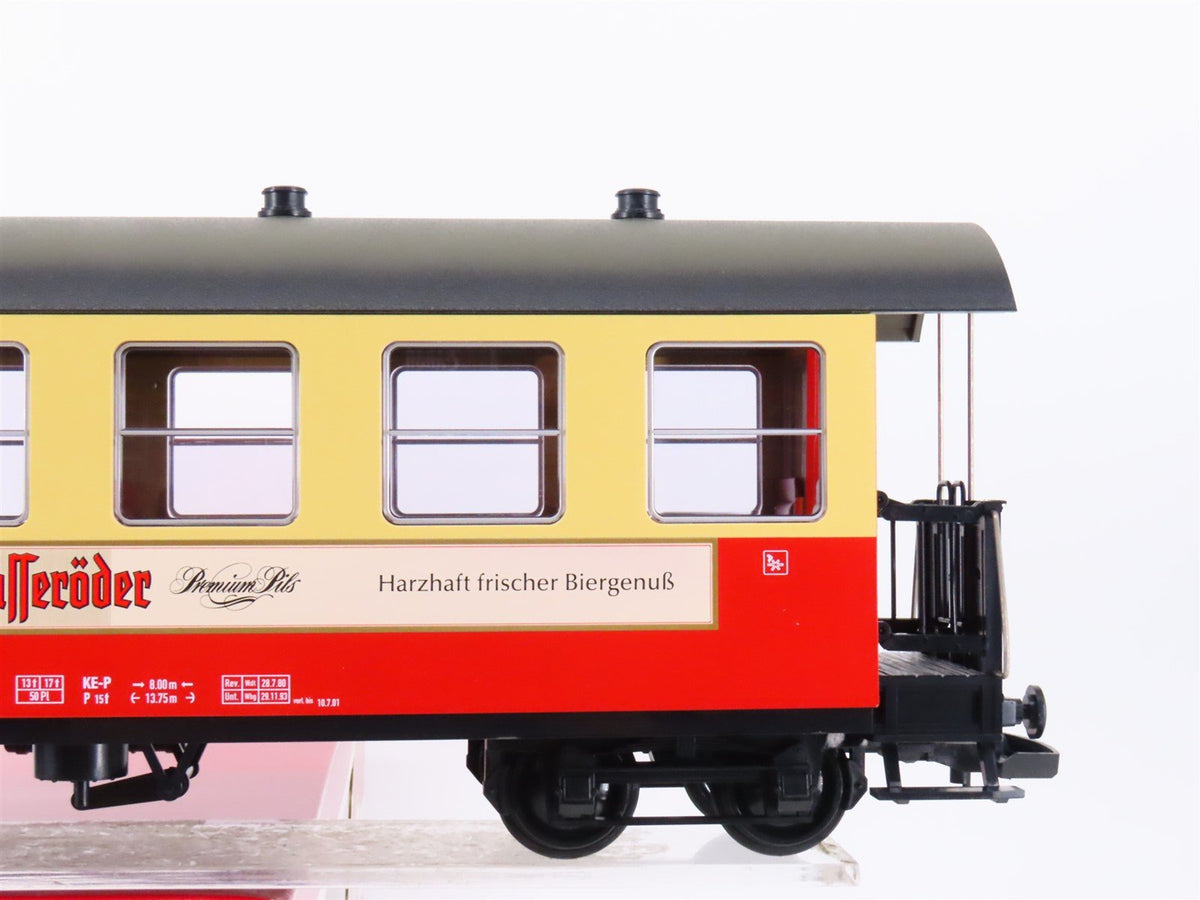 G Scale LGB 34730 HSB Harzer Schmalspurbahnen &quot;Hasseröder Beer&quot; Coach Passenger