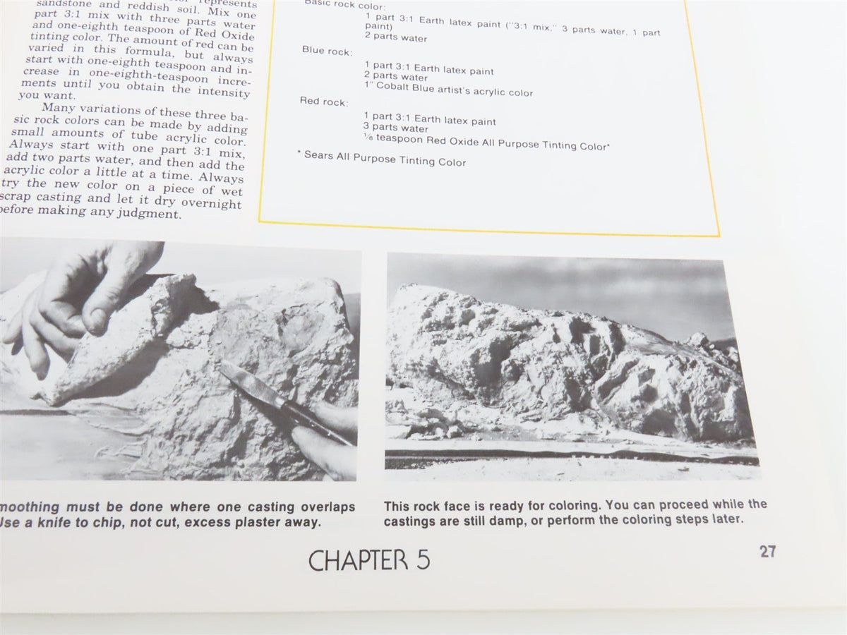 How To Build Realistic Model Railroad Scenery by Dave Frary ©1983 SC Book