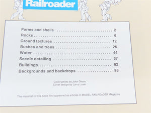 Scenery Tips And Techniques From Model Railroader Magazine ©1990 SC Book