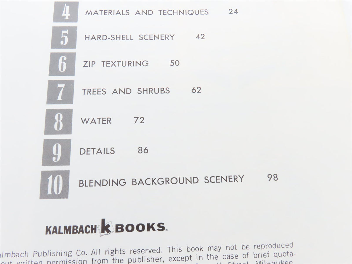 Scenery For Model Railroads by Bill McClanahan ©1982 SC Book