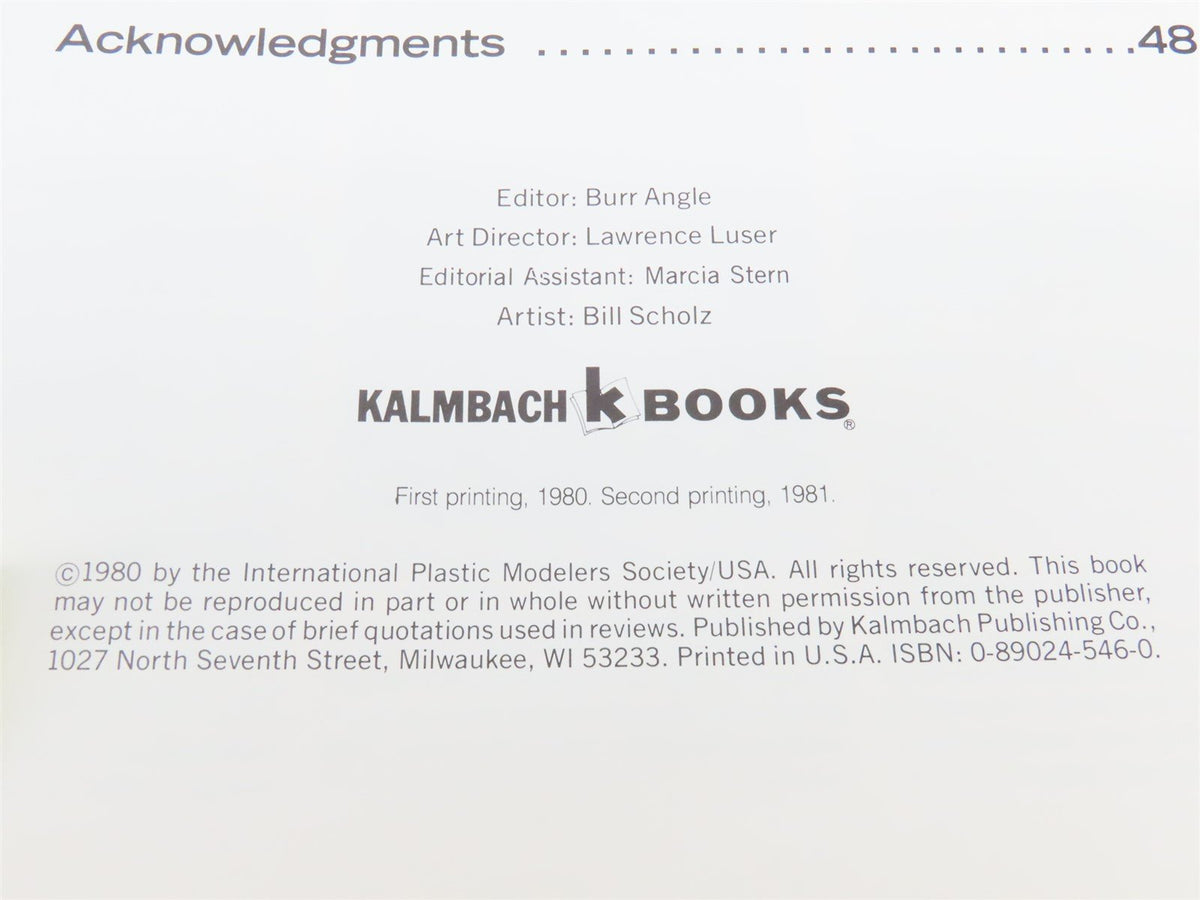 Hints And Tips For Plastic Modeling by Burr Angle, Editor ©1981 SC Book