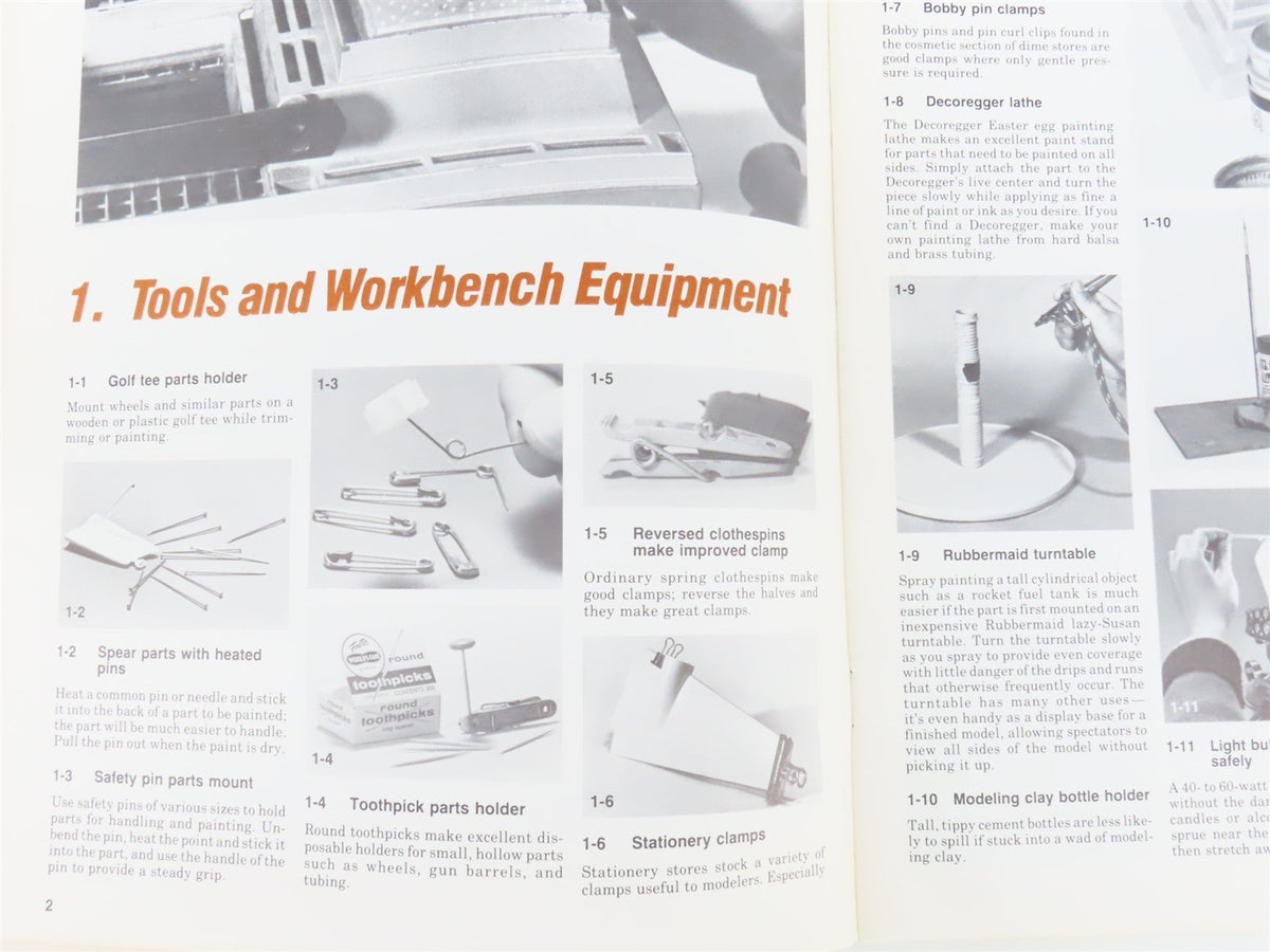 Hints And Tips For Plastic Modeling by Burr Angle, Editor ©1981 SC Book