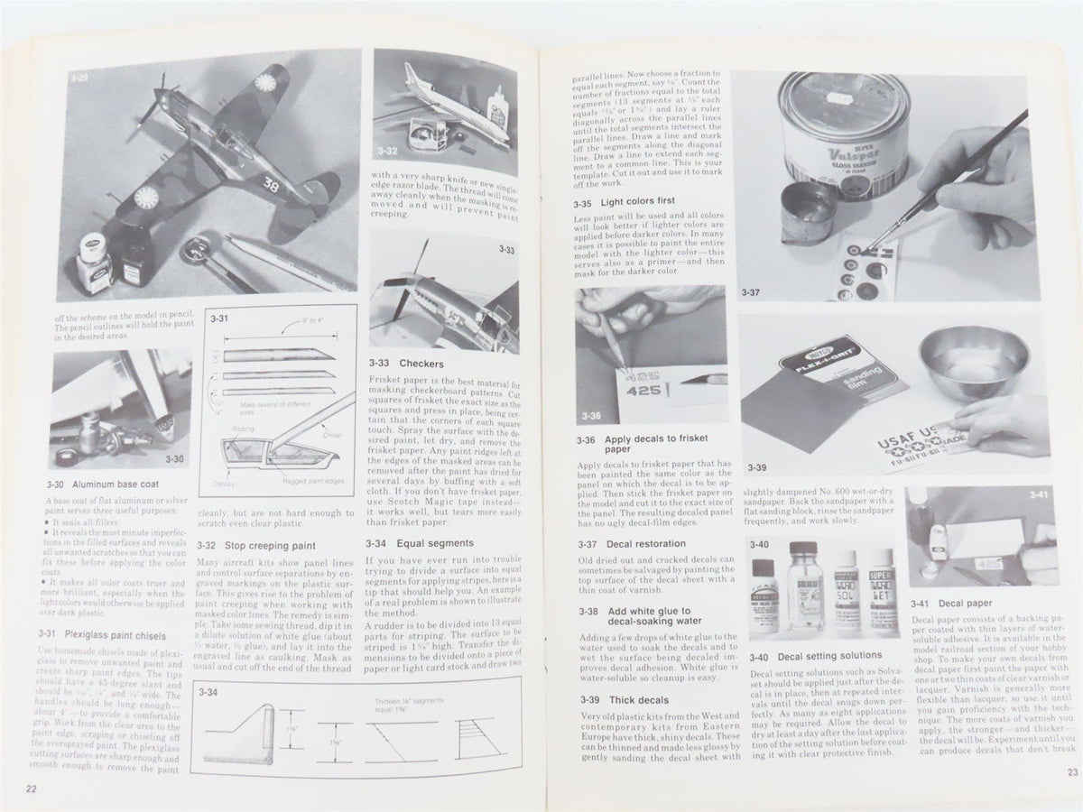 Hints And Tips For Plastic Modeling by Burr Angle, Editor ©1981 SC Book