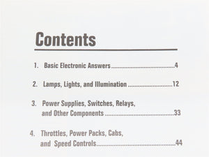 Model Railroad Electronics by Peter J. Thorne ©1994 SC Book
