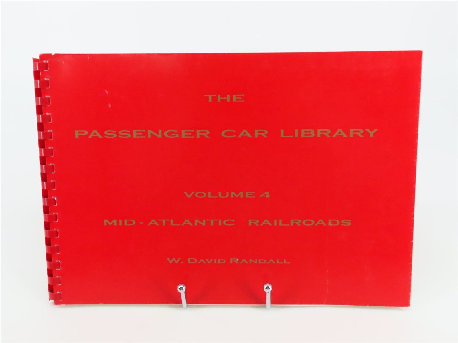 The Passenger Car Library Vol. 4 Mid-Atlantic Railroads by W David Randall #1037