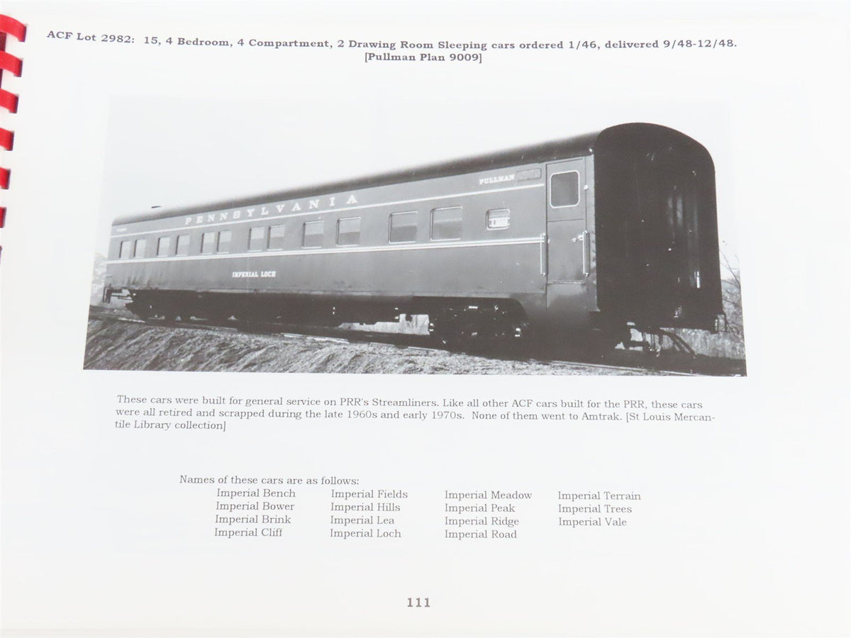 The Passenger Car Library Vol. 4 Mid-Atlantic Railroads by W David Randall #1037