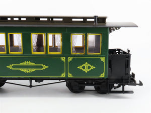 G Scale LGB 3060 Unlettered Green 2nd Class Coach Passenger Car