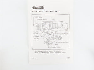 LOT of 5 HO Scale Roundhouse MDC Kits #1702 SP Southern Pacific 26' Ore Cars