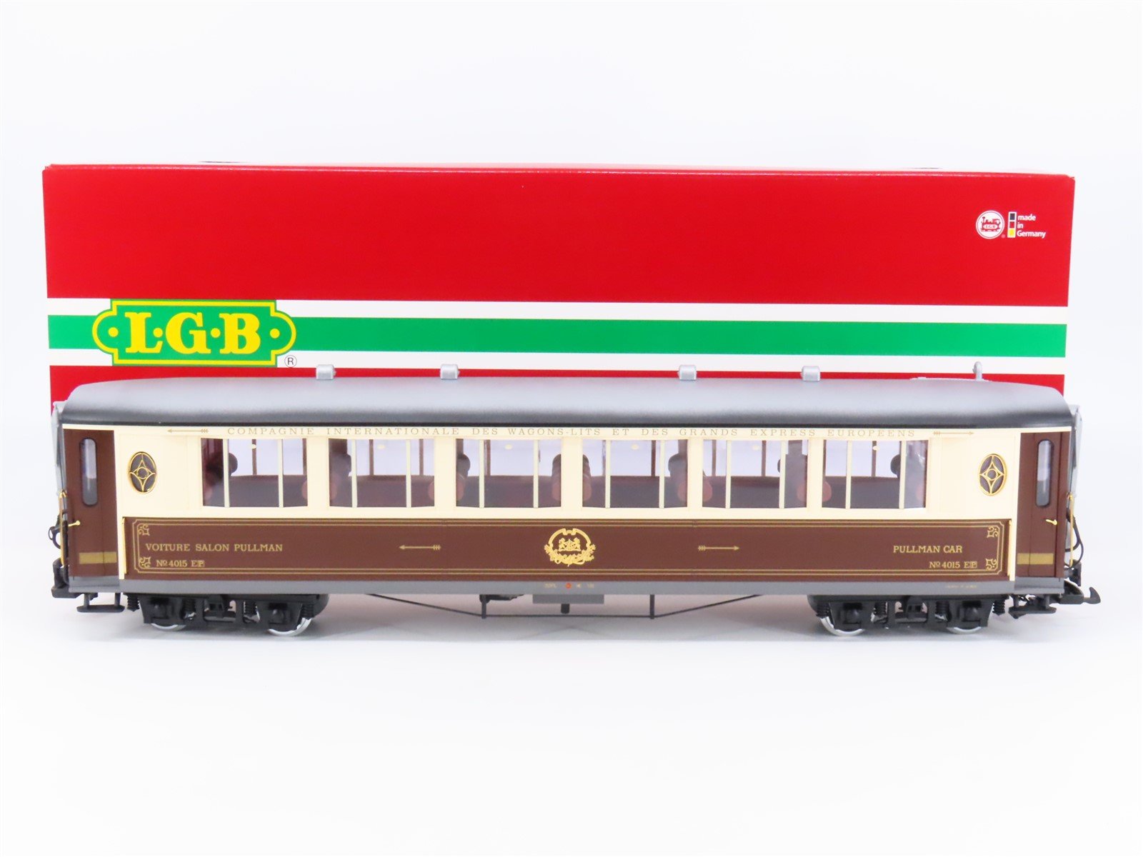 G Scale LGB 32650 Orient Express Pullman/Salon Passenger Car #4015