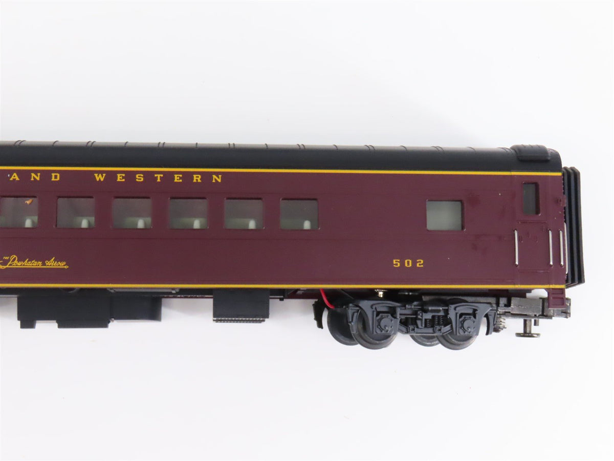 O Gauge 3-Rail MTH 20-6514 N&amp;W Railway 70&#39; Streamlined Passenger 5-Car Set