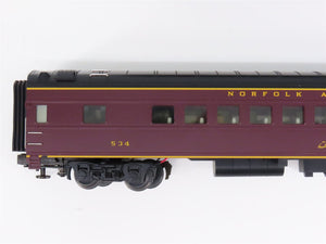 O Gauge 3-Rail MTH 20-6514 N&W Railway 70' Streamlined Passenger 5-Car Set