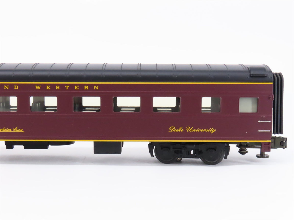 O Gauge 3-Rail MTH 20-6614 N&amp;W Railway 70&#39; Streamlined Passenger 2-Car Set