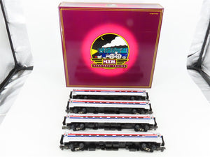 O Gauge 3-Rail MTH 20-6519 Amtrak Amfleet Passenger 4-Car Set