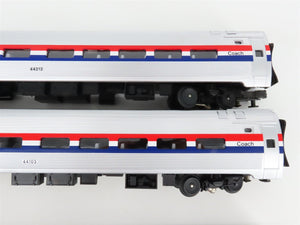 O Gauge 3-Rail MTH 20-6519 Amtrak Amfleet Passenger 4-Car Set