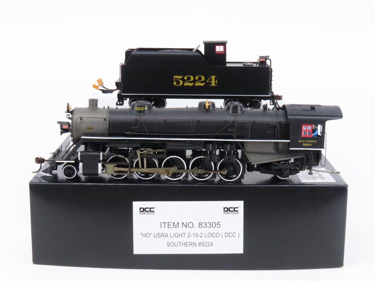 HO Bachmann Spectrum 83305 SOU Southern USRA 2-10-2 Light Steam #5224 w/ DCC