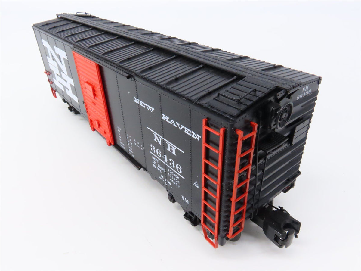 O Gauge 3-Rail MTH 20-90581G NH New Haven 40&#39; Single Door Box Car #36436