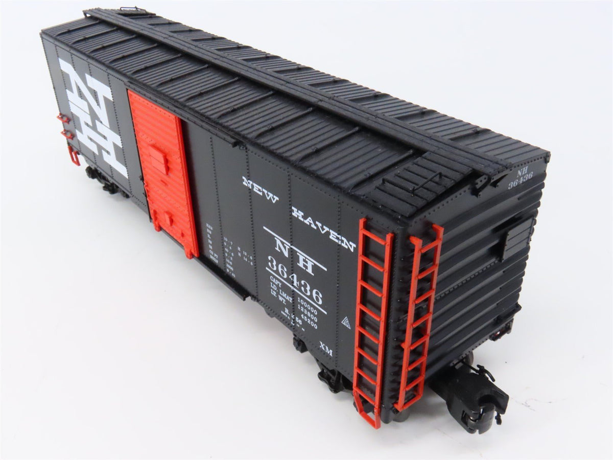 O Gauge 3-Rail MTH 20-90581G NH New Haven 40&#39; Single Door Box Car #36436