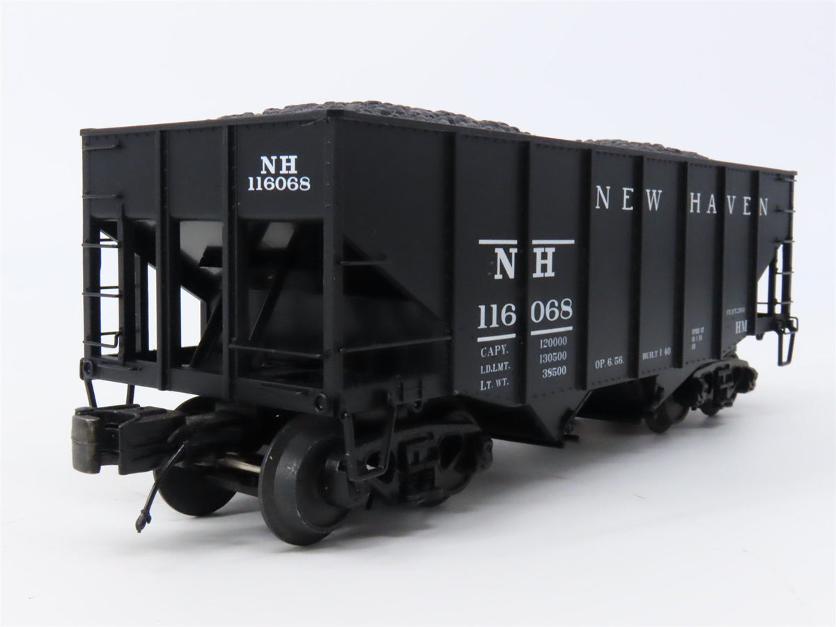 O Gauge 3-Rail MTH 20-97291 NH New Haven Railroad 2-Bay Coal Hopper #116068