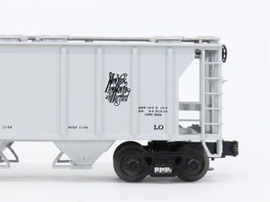 O Gauge 3-Rail MTH 20-90020E NH New Haven Railroad 2-Bay Covered Hopper #117068