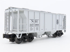 O Gauge 3-Rail MTH 20-90020E NH New Haven Railroad 2-Bay Covered Hopper #117068