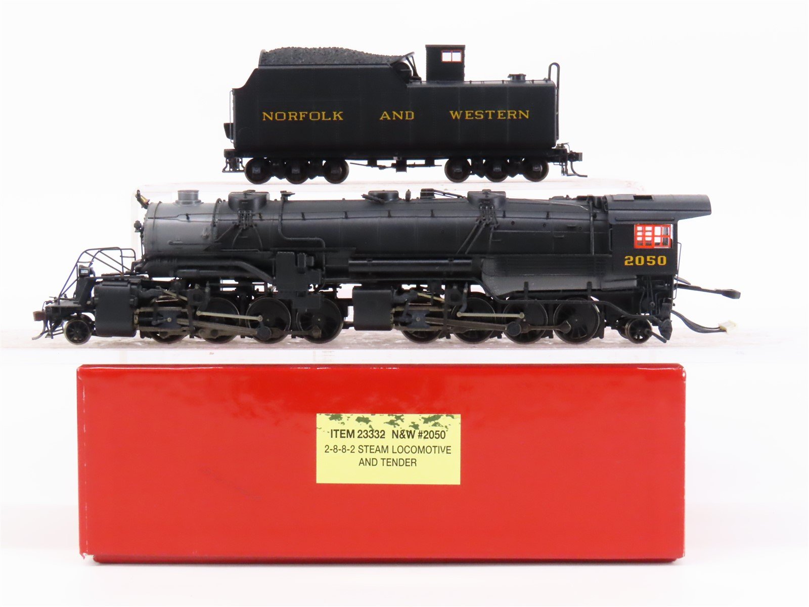 HO Scale Proto 2000 Heritage 23332 N&W 2-8-8-2 Steam #2050 w/ Sound - DCC ONLY