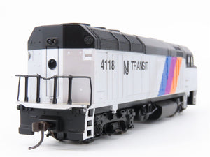 HO Scale Walthers 931-305 NJ Transit EMD F40PH Diesel Locomotive #4118