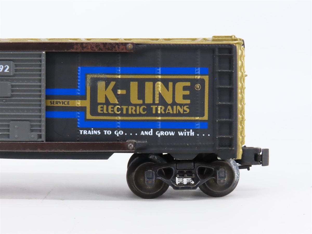 O Gauge 3-Rail K-Line K-90001 KCC Premier Edition Single Door Box Car #1974-1992