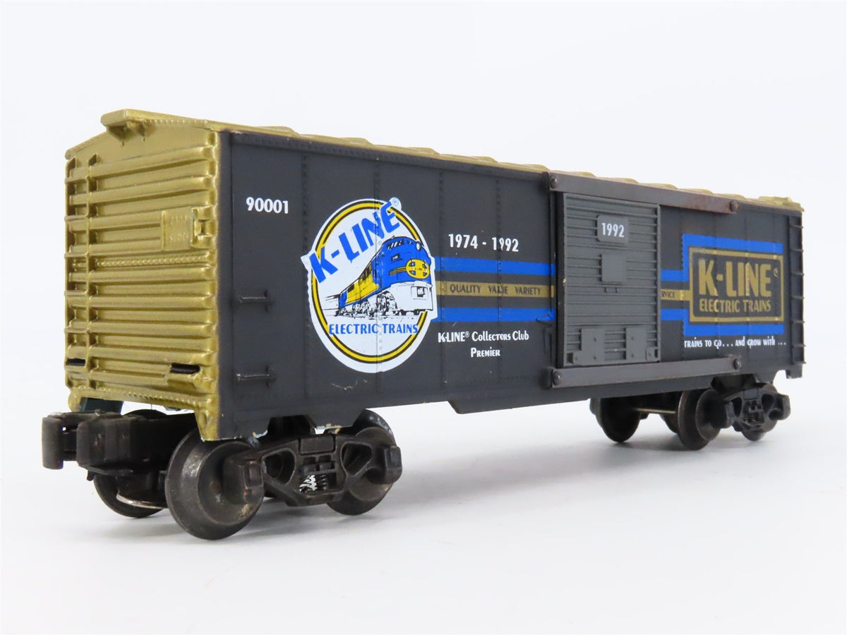 O Gauge 3-Rail K-Line K-90001 KCC Premier Edition Single Door Box Car #1974-1992