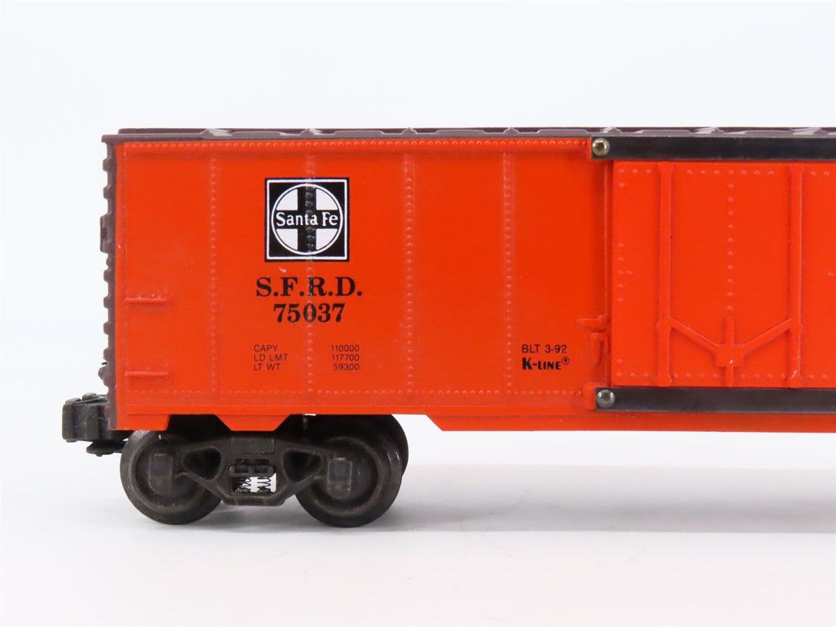 O Gauge 3-Rail K-Line K-75037 SFRD Santa Fe Grand Canyon Reefer #75037