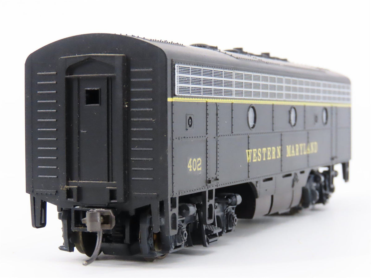 HO Scale Stewart/KATO 9153 WM Western Maryland F7B Diesel Custom Rd #402 w/ DCC