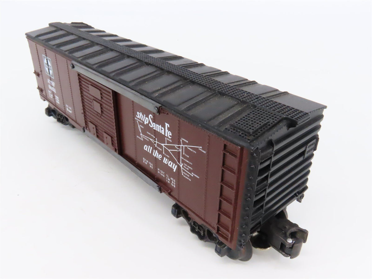 O Gauge 3-Rail K-Line K-64851 ATSF Santa Fe Scout Single Door Box Car #64851