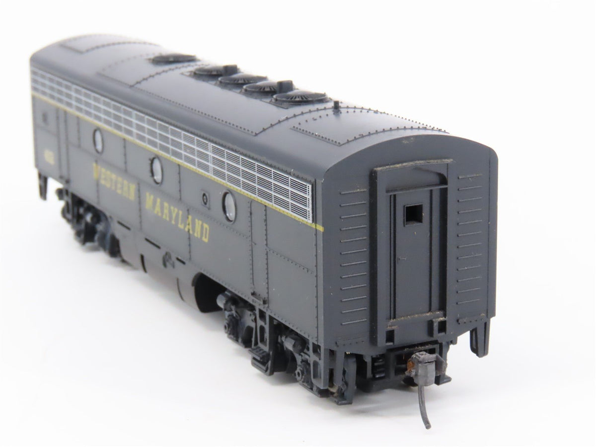 HO Scale Stewart/KATO 9151 WM Western Maryland F7B Diesel Custom Rd #412 w/ DCC