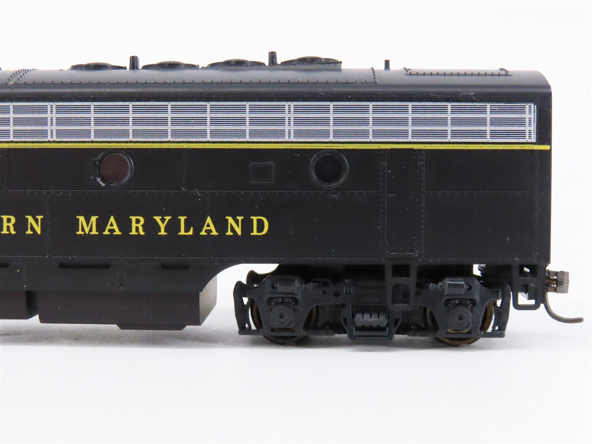 HO Scale Stewart/KATO WM 9153 Western Maryland F7B Diesel Custom Rd #407 w/ DCC