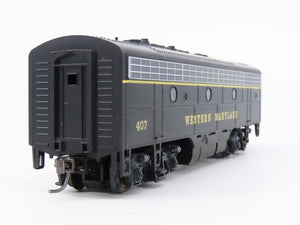 HO Scale Stewart/KATO WM 9153 Western Maryland F7B Diesel Custom Rd #407 w/ DCC