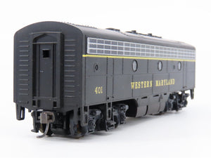 HO Scale Stewart/KATO 9153 WM Western Maryland F7B Diesel Custom Rd #401 w/ DCC