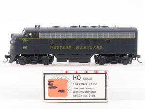 HO Scale Stewart/KATO 9150 WM Western Maryland F7A Diesel Custom Rd #66 w/ DCC